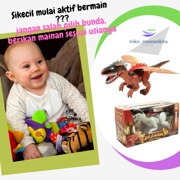Mainan edukasi anak cowok laki-laki animal figure hewan hewanan pajangan miniatur dinosaurus besar