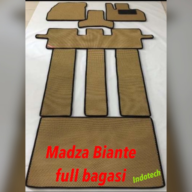 Karpet Mobil Mazda Biante Full Bagasi 2 Lapis