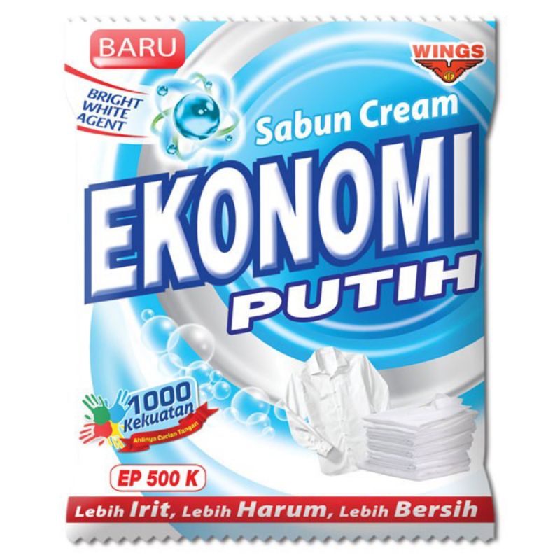 SABUN CUCI CREAM EKONOMI PUTIH LEMON 168GR