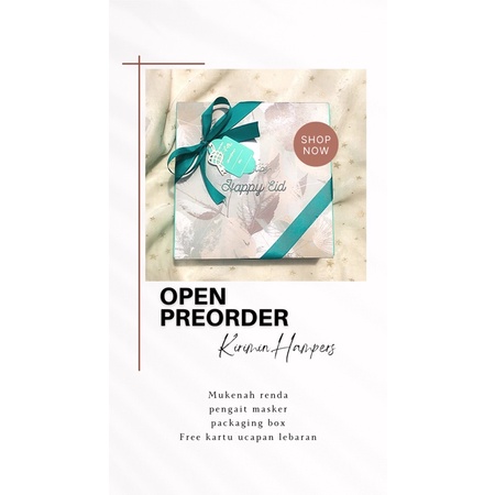

HAMPERS LEBARAN MUKENAH PENGAIT MASKER DAN BOX SLEDING PREMIUM