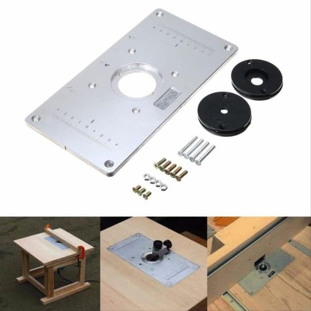 Router Table Converter Mesin Profil Jadi Meja Router Insert Plate Shopee Indonesia