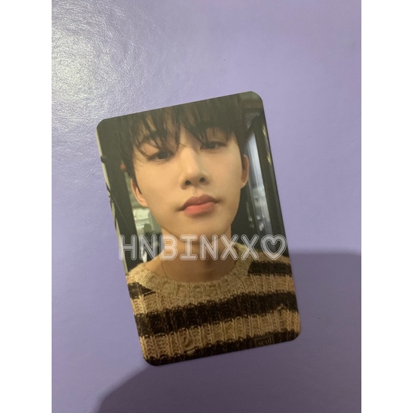 album and photocard hanbin b.i waterfall ver.