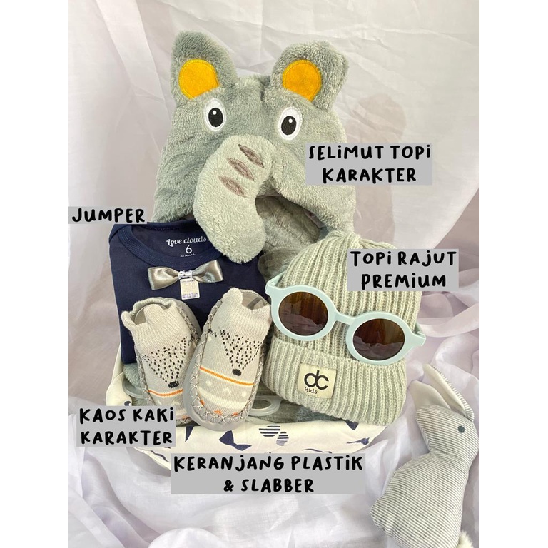 Hampers Parcel Paket Gift Set Kado Hadiah Newborn Baby Bayi Lahiran