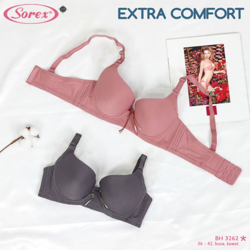 Bra Sorex 3262 uk. 36-42 kawat, Extra confort cup C kait 3