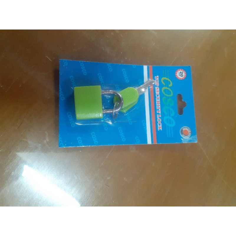 gembok kecil warna warni cosco buat coper