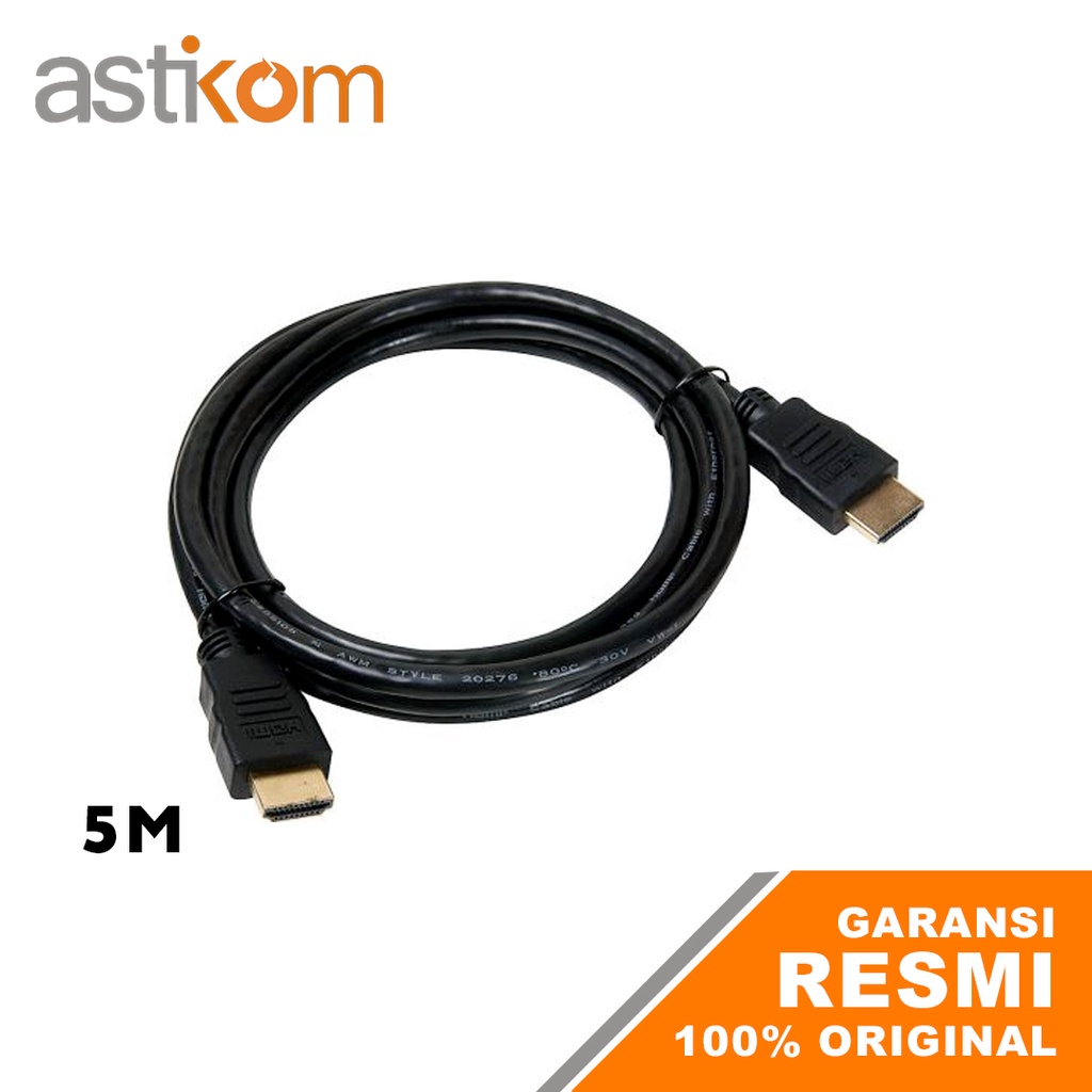 Kabel HDMI BAFO 5M Full-HD 1080p V2.0 HDMI to HDMI | By Astikom