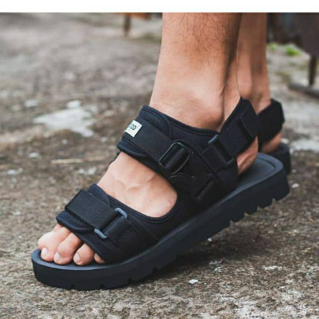 OSGOOD GARFIELD BLACK Sandal  Gunung Pria Casual Santai  