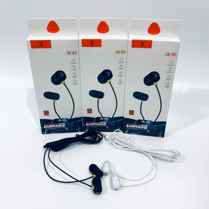 Handfree SK-JB03 Headset JBL Murah Universal Earphone Wired SuperBass Stereo Grosir Murah