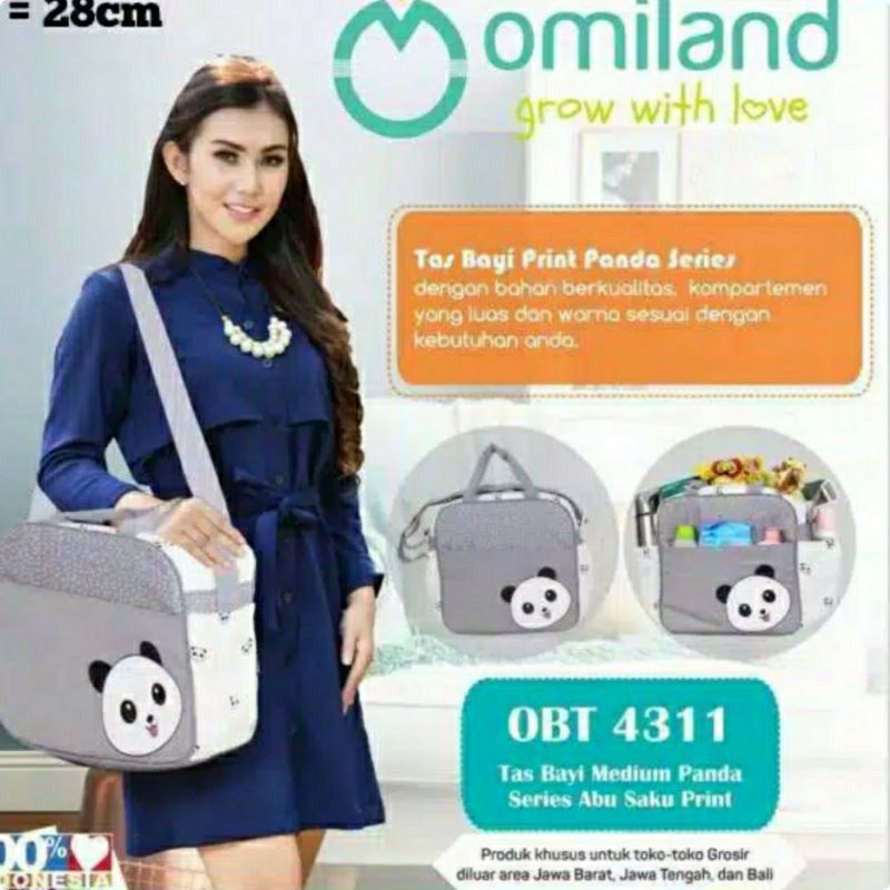 Omiland Tas medium panda series