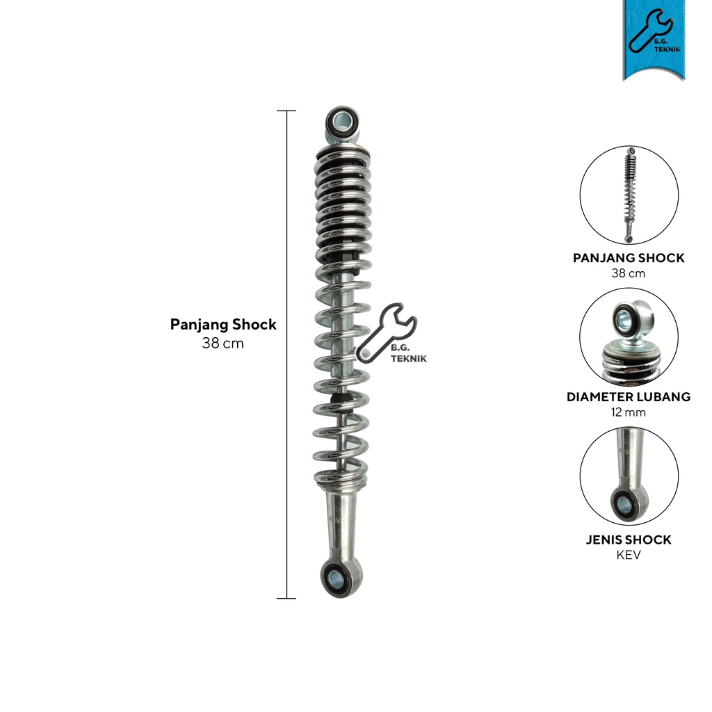 [IMPACT] Sock Belakang / Peredam Kejut / Shockbreaker Supra