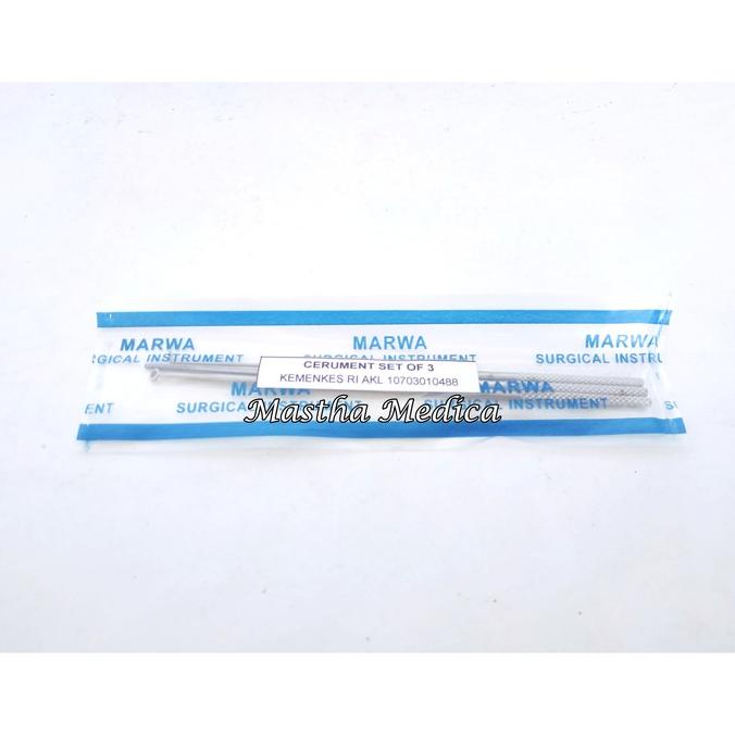 Cerumen Serumen Set Set Hook Marwa Sendok Kotoran Telinga THT Pakistan Serumen Marwa