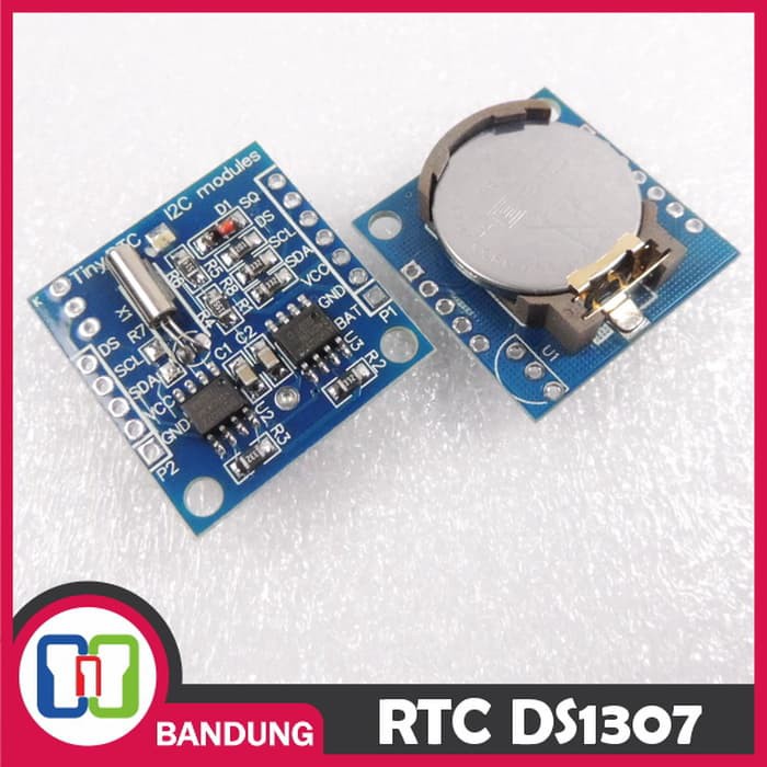 Rtc Ds1307 Real Time Clock I2c Arduino Uno Mega   Battery Module