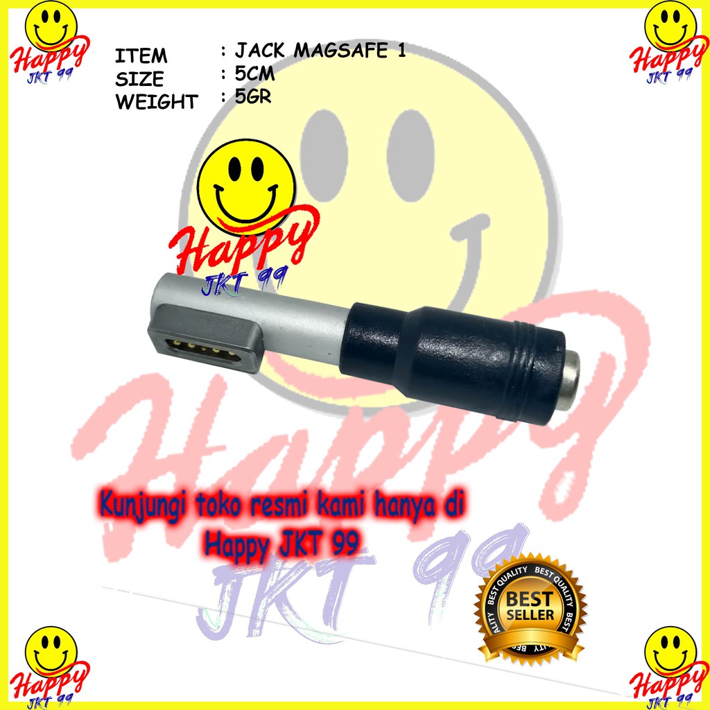 [ HAPPY JKT 99 ] JACK PSU MAGSAFE1 CONVERTER MAGSAFE 1 ADAPTOR MAGSAFE 1 DC