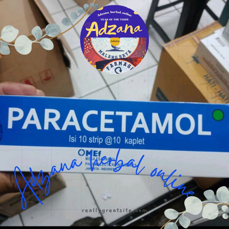 paracetamol mef