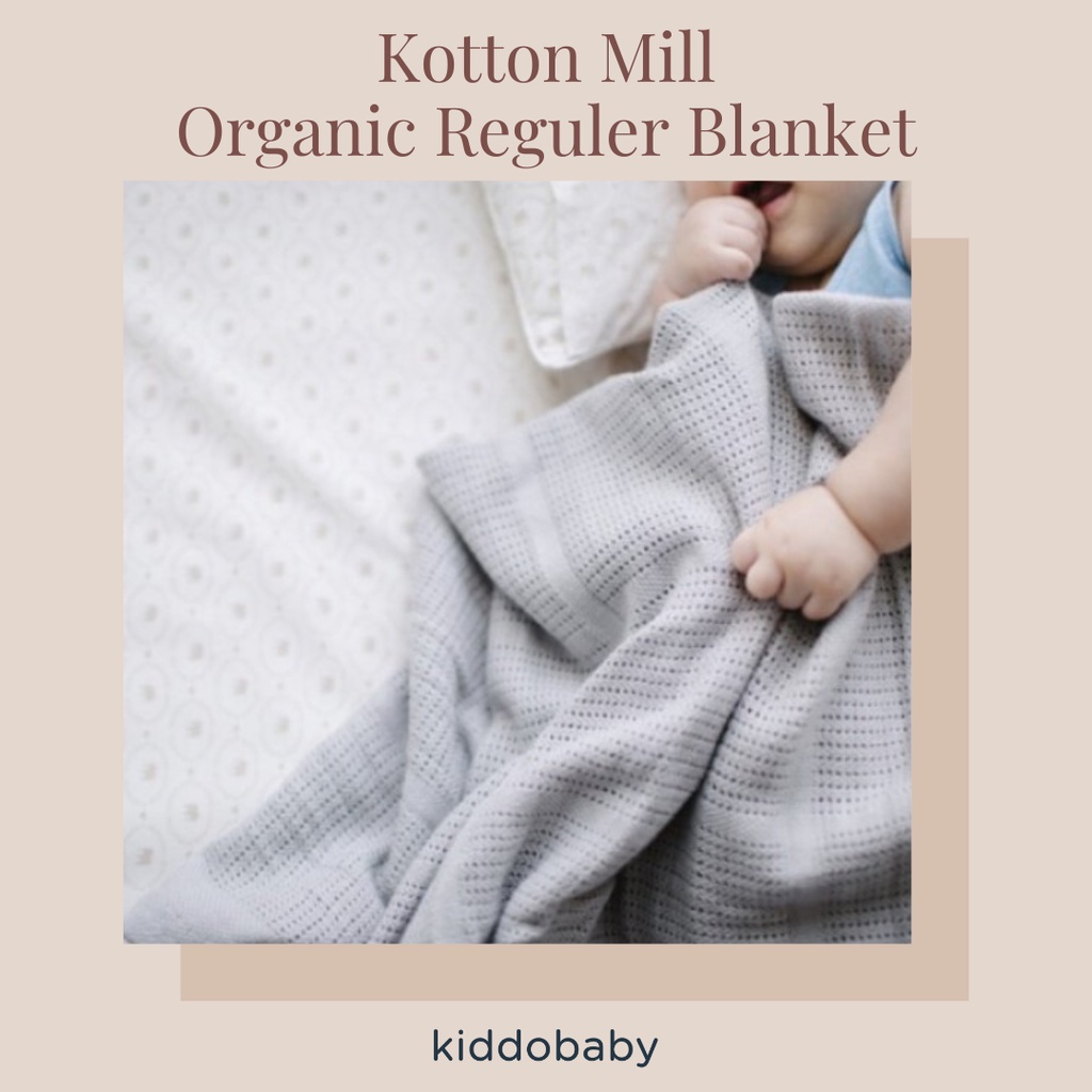 Kotton Mill Organic Reguler Blanket | Selimut