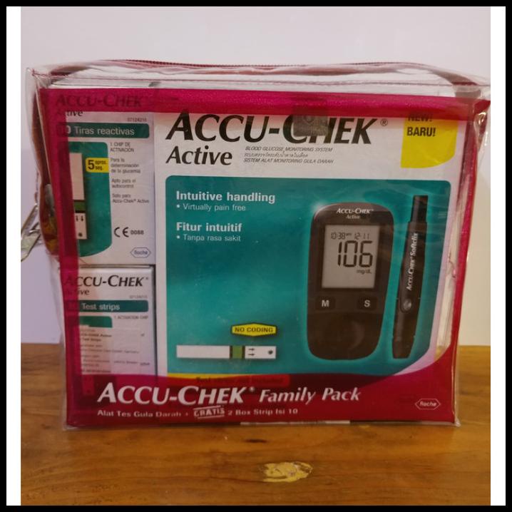 Accu Chek / Accuchek / Accu - Check Active Alat Test Gula Darah