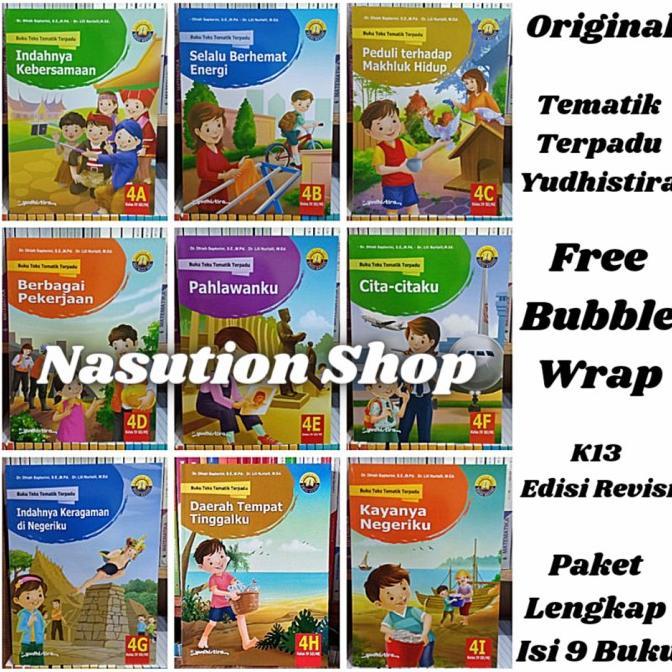 

Paket Buku Tematik Yudhistira 4A Sampai 4i Kelas 4 SD K13 Edisi Revisi Star Seller Termurah