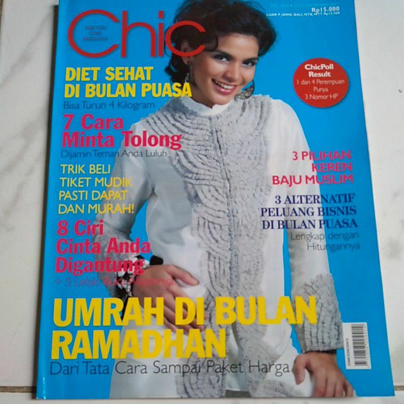 majalah CHIC no.15,16,17 tahun 2007 Teuku Wisnu,Julian caley,Nicole kidman