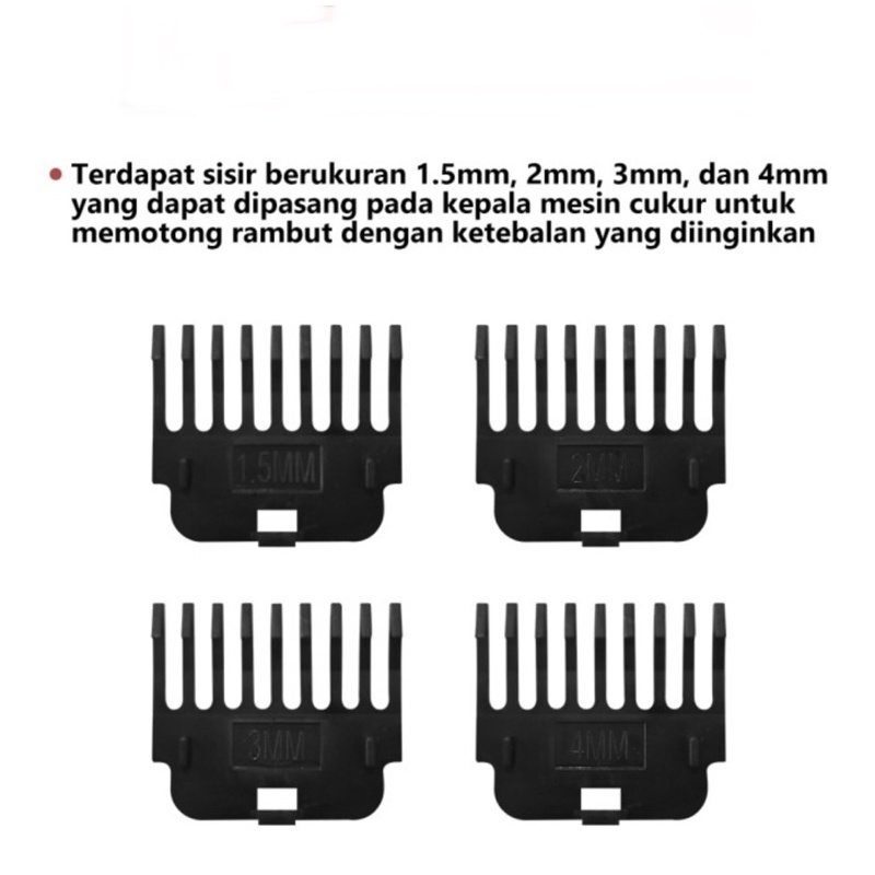 [T9 DRAGON] Alat Cukur Elektrik Hair Clipper / Alat  Cukur Rambut Buluh Kumis