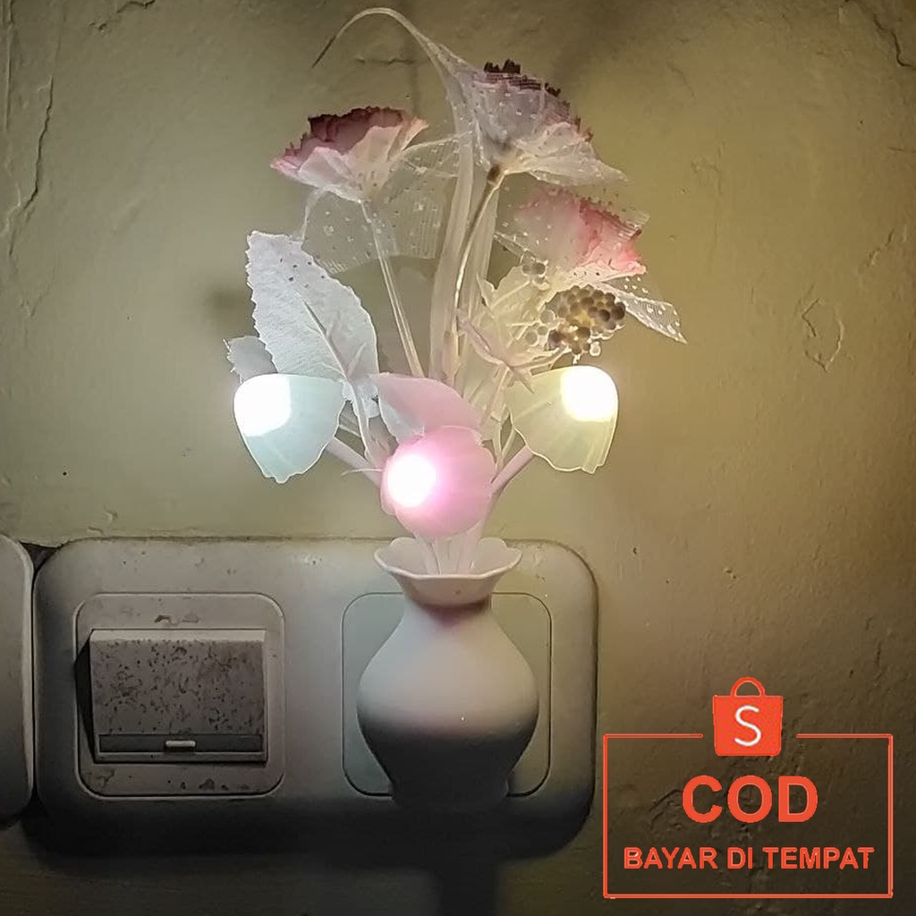 ✅COD Lampu Tidur Jamur Led Hias Tumblr Pentol Sensor Cahaya Menyala 7 Warna Dekorasi Walpaper Wallpaper Dinding Hiasan Kamar Ruang Tamu Perlengkapan Rumah Unik Murah