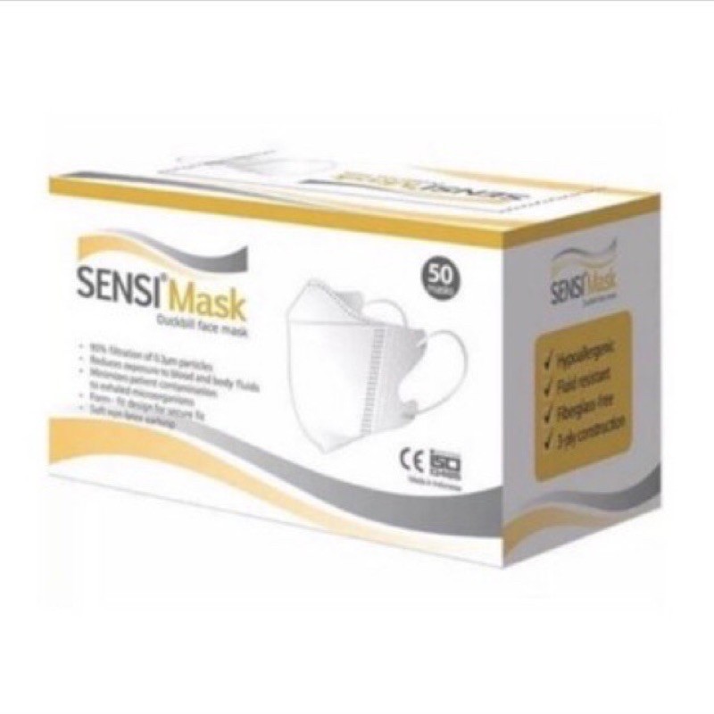 Masker sensi duckbill 1 dus(Isi 50 pcs)