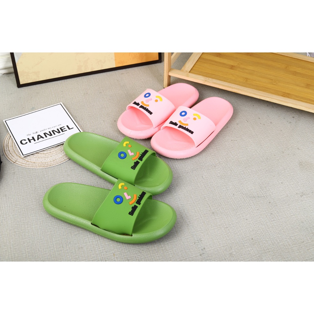 ♥DPS829♥ S21 SANDAL JELLY KOKOP EMPUK NYAMAN DAN BERKUALITAS SMILE GODDESS