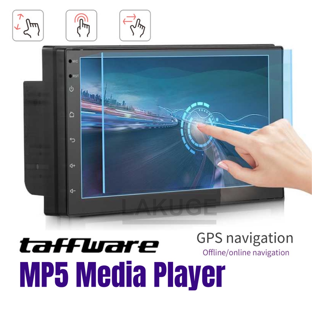 Tape Audio Mobil Taffware Multifungsi MP5 Player LCD 7 Inch