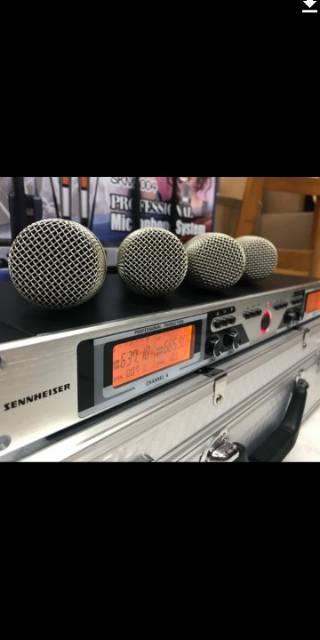 Mic wireless sennheiser SKM-9004. Mic4 pegang+pegang