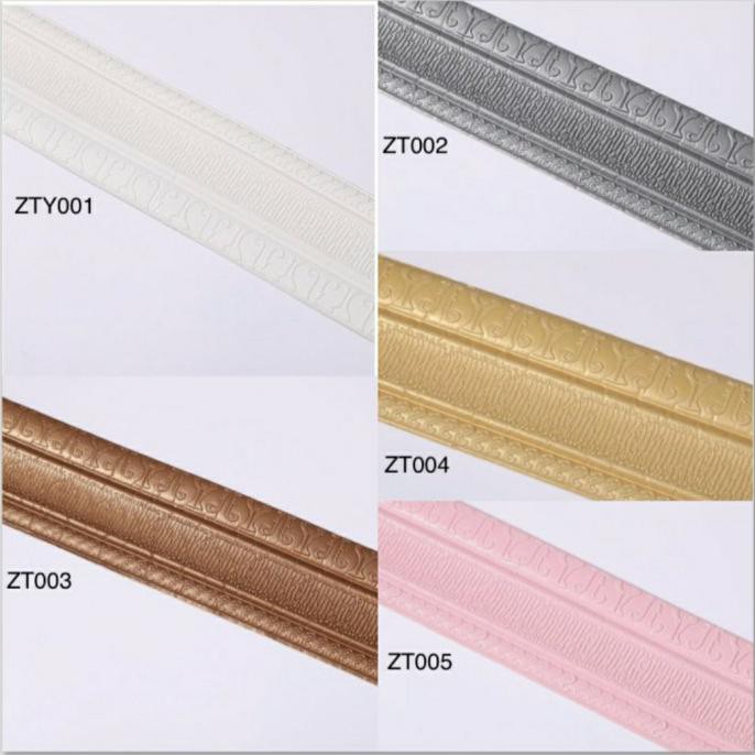 Bergaransi Wallpaper Lis Border Wallpaper Foam - Putih Berkualitas