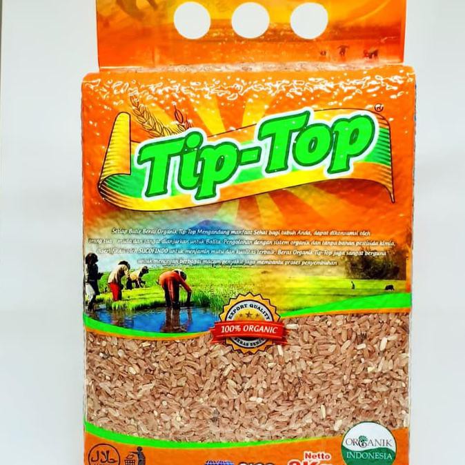 

Beras Merah Tip Top Kupas Kulit 2 Kg/Red Rice Organic
