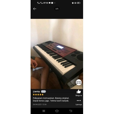 keyboard Casio CTK 6250