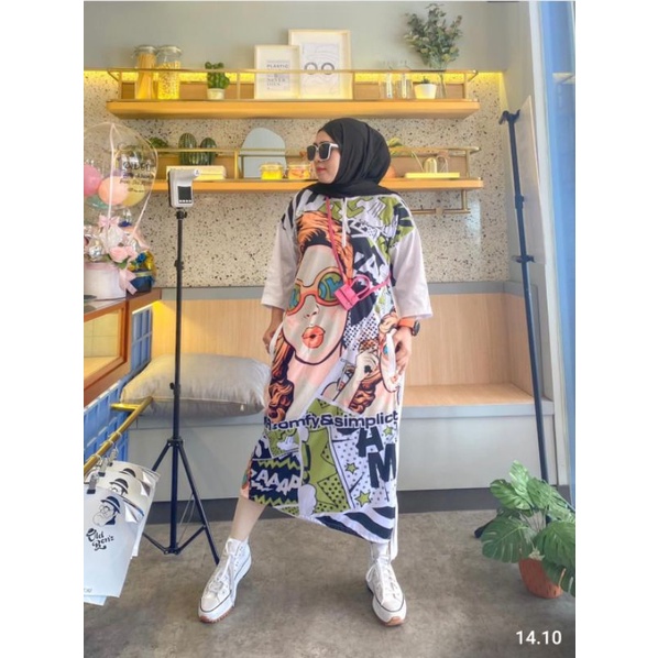 Shaggy dres / shaggy setelan