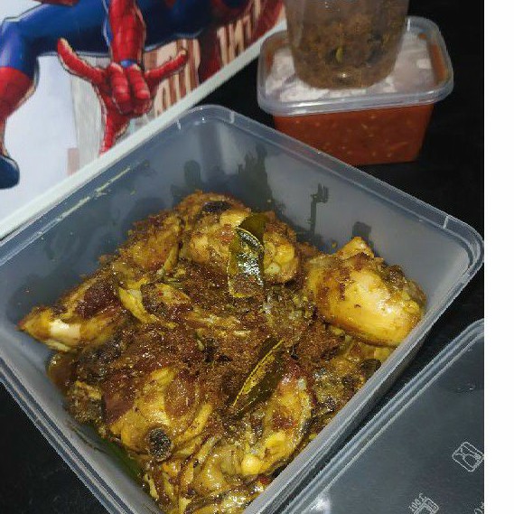 

ayam goreng koya lengkuas Mama 1kg + sambel seabrek