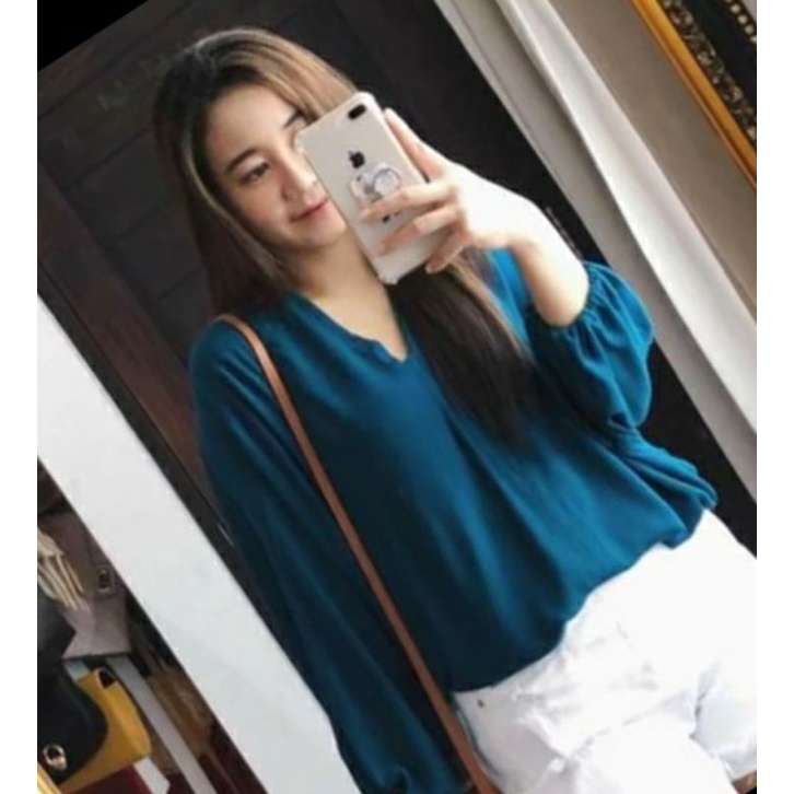 Blouse Rayon Polos Bali