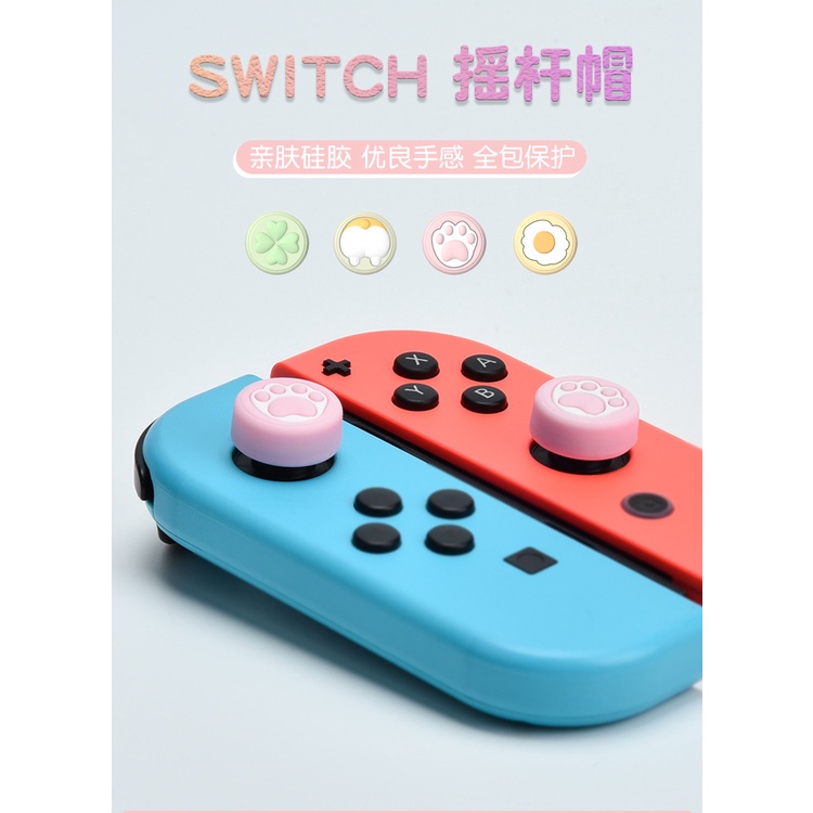 2pcs Thumb Grip Analog Untuk Nintendo Switch Lite