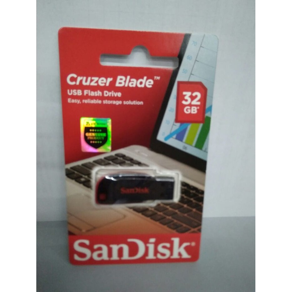 Sandisk Edge Usb Flasdisk Cz51 8gb Hitam - Smart4K Design 