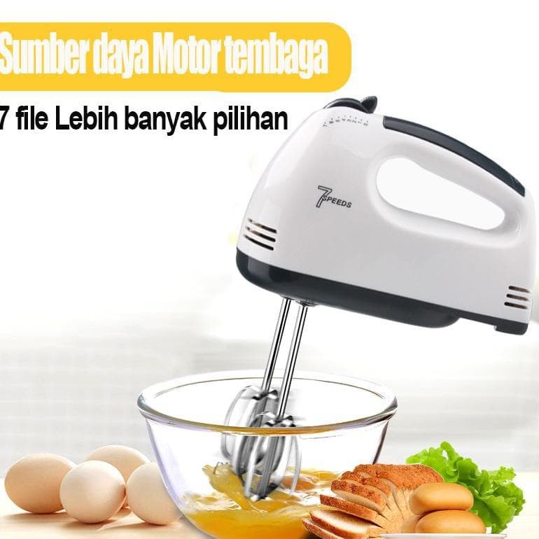 Ready!!! MIXER WHITE HAND MIXER tangan harco online Mixer Kue Mini