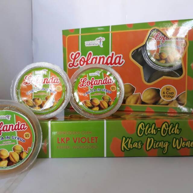 

Carica khas wonosobo isi 12cup