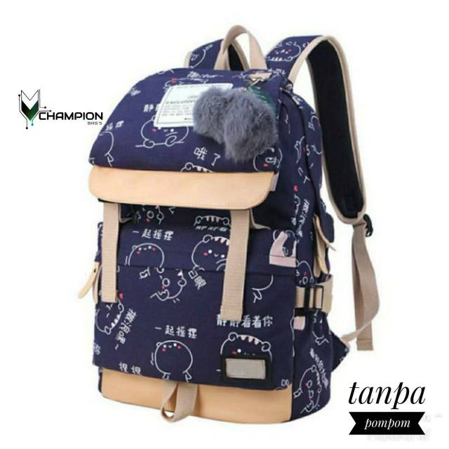 Tas Sekolah Anak / Ransel Anak Sekolah / Tas Kartun Jepang