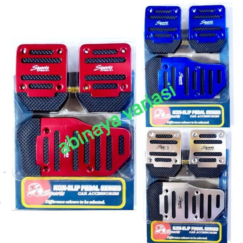Cover Pedal Gas Injakan Kaki Mobil ALL NEW FORD FOCUS RS