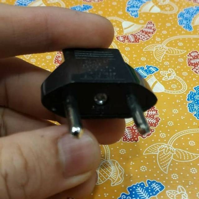 sambungan kepala charger xiaomi gepeng ke bulat over steker adaptor