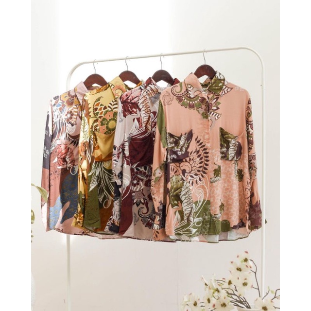 kemeja batik premium