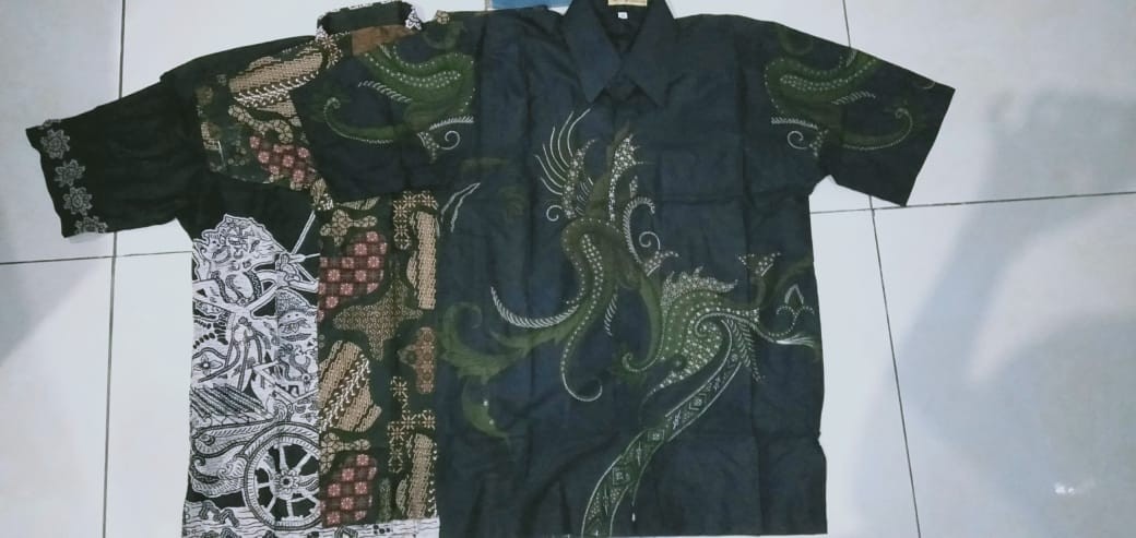 Kemeja Batik Arjuno Ireng