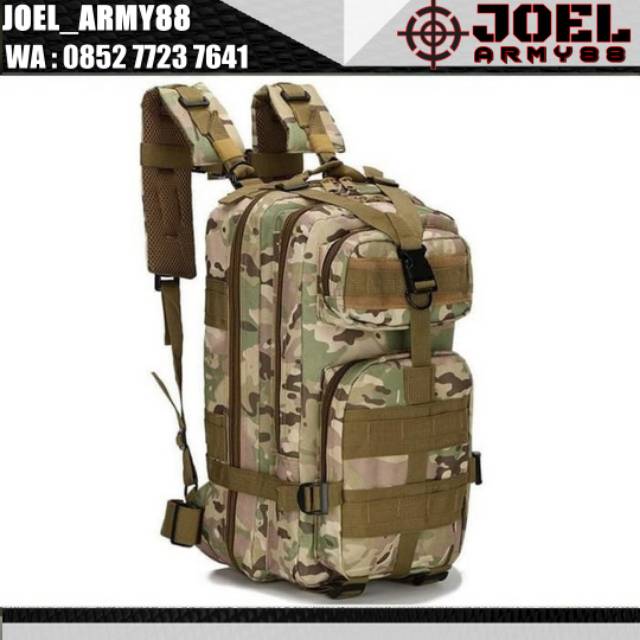 Tas ransel army 3p loreng, tas keren, tas original army