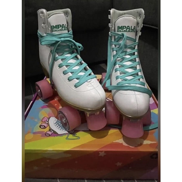 Impala Roller Skate White Origilan (Preloved)