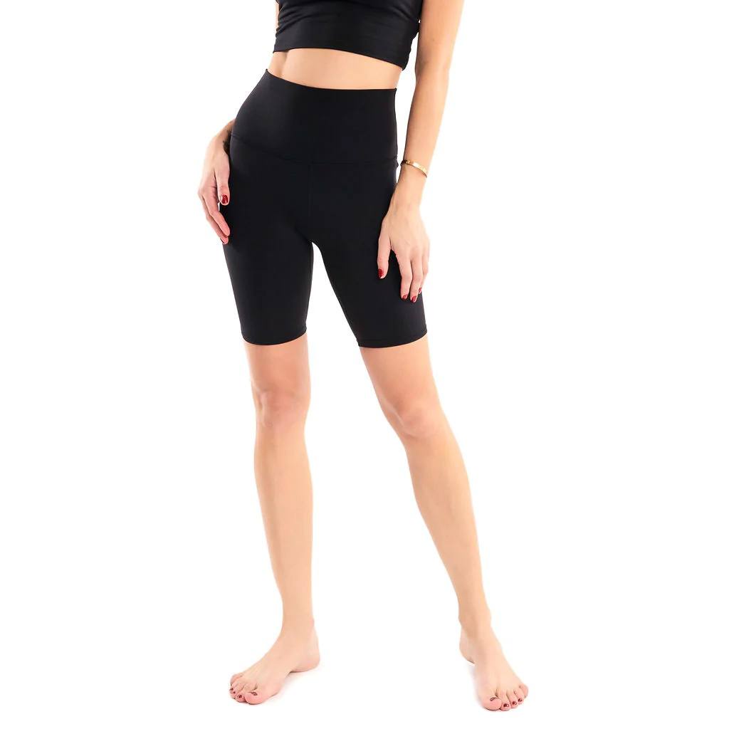 Celana Short Pants Olahraga Wanita Import Sporty Bawahan Celana Legging 3/4 Heigh Weist Ladies Gym Dewasa Senam Zumba Gowes Running Jogging (LG-03 3/4)