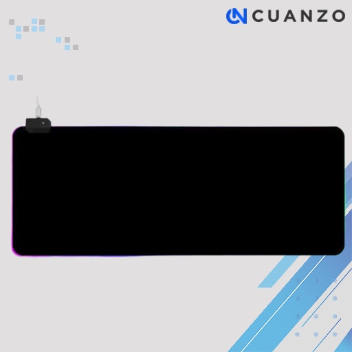Gaming Mouse Pad Glowing RGB LED 300 x 800 x 4 mm / Mouse Pad Gaming LED Rgb Besar Xl Meja Anti Slip Aesthetic Full Size Lebar Minimalis Polos Panjang Tebal Ukuran Besar / Alas Laptop Leptop Pc Notebook Komputer  / Tatakan Mouse Laptop Gaming Murah Ori