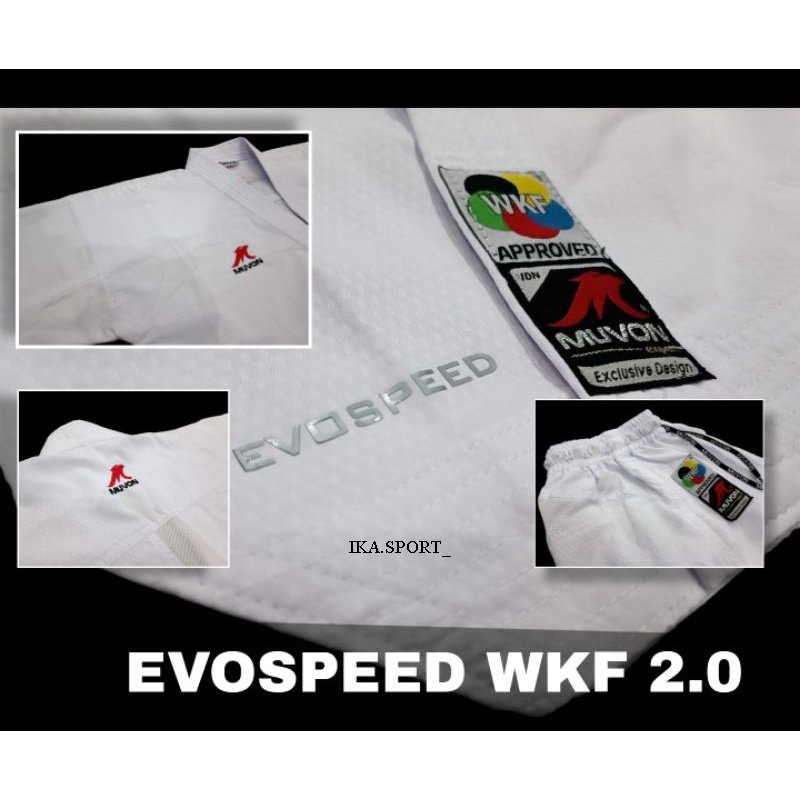 (MVN) EVOSPEED 2.0 MUVON NEW PRODUK 2022//BAJU KARATE MUVON