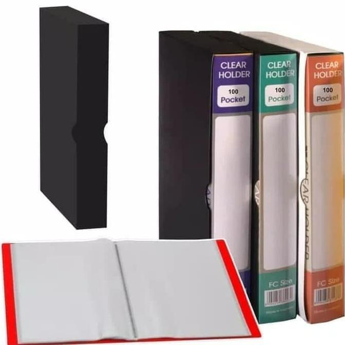 

Clear Holder 100 Lembar Interx Folder / Display Book 100 Lembar Interx Terlaris