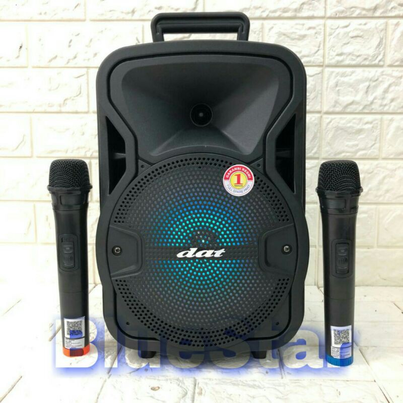 Speaker Portable Wireless Dat DT 820 QD - DT 815 - DT 825 Original 8 inch Bluetooth